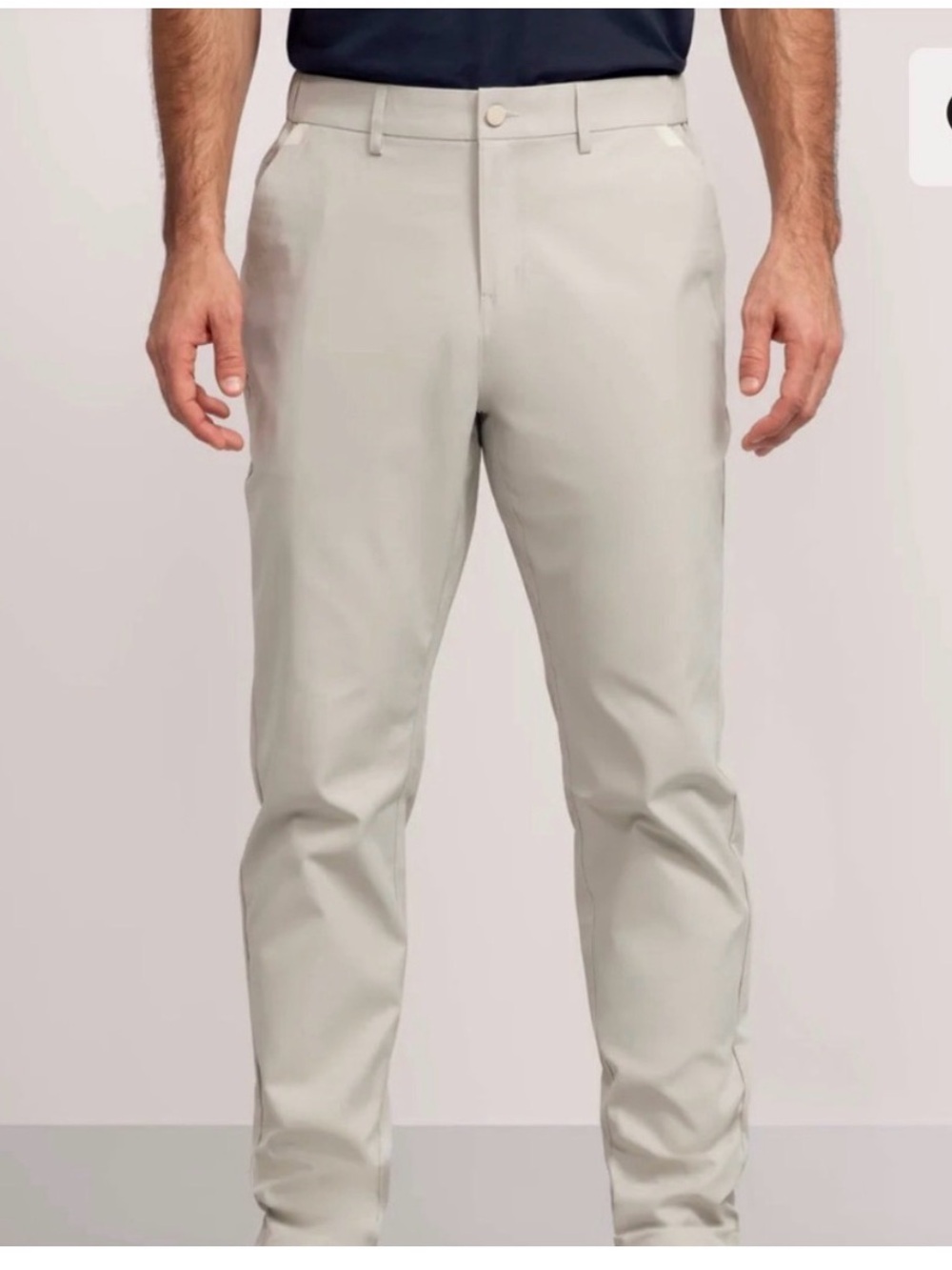 Men's Slim Chinos in very Light khaki